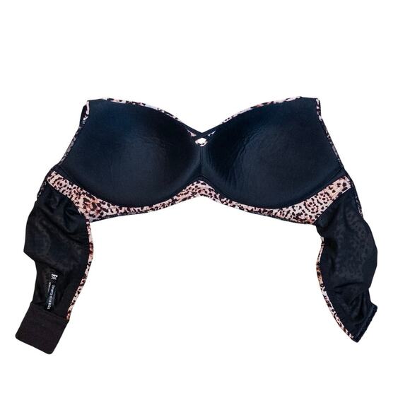 Torrid Dream Wire-Free Leopard Print Lace Detail Push-Up Bra Size 46C - Picture 5 of 8